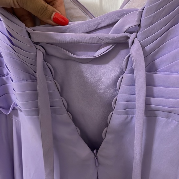 Custom Altered Lilac Gown- Empire Waist - Picture 3 of 9